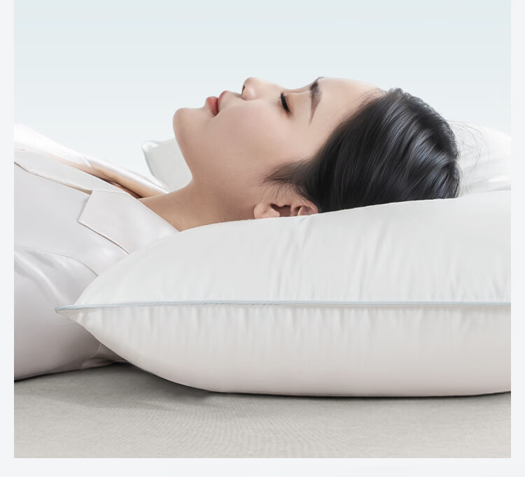 JD Jingzao Manyun Platinum Five-Star Hotel Pillow 95 White Goose Down Pillow Class A Antibacterial Mite-Resistant Down Pillow Single Piece 9