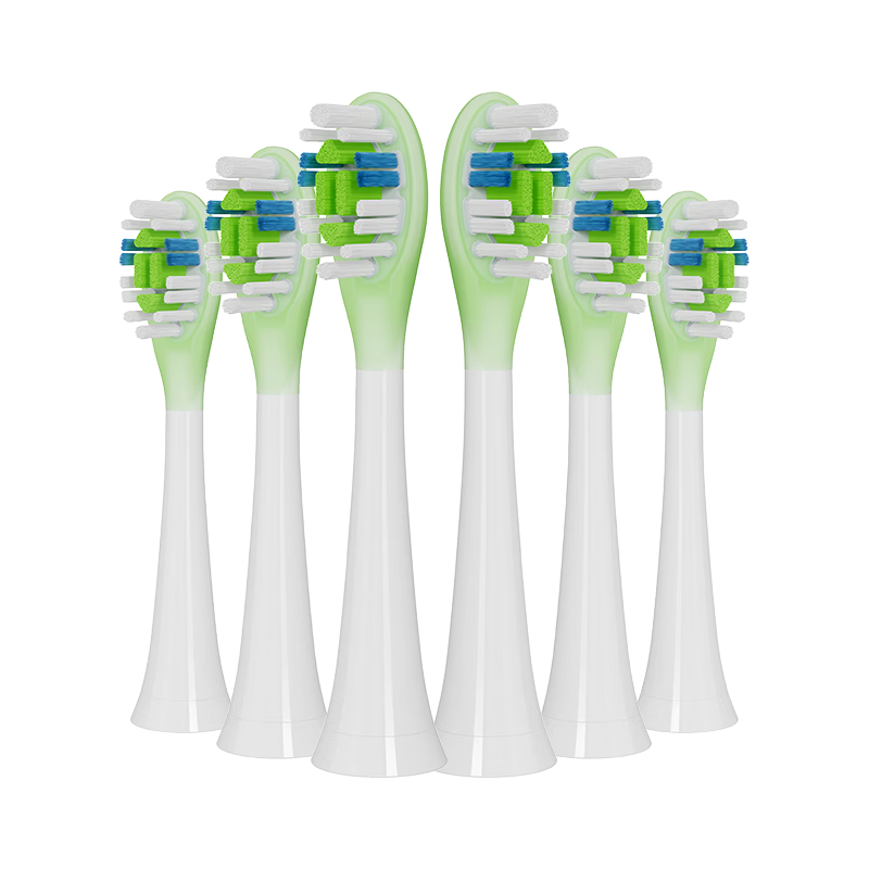 Donailun Compatible Philips Electric Toothbrush Heads HX3226/6730/6856/6850/6859/9033 Upgrade Soft Shock Absorption Replacement Brush Heads Ultimate Clean 6-Pack