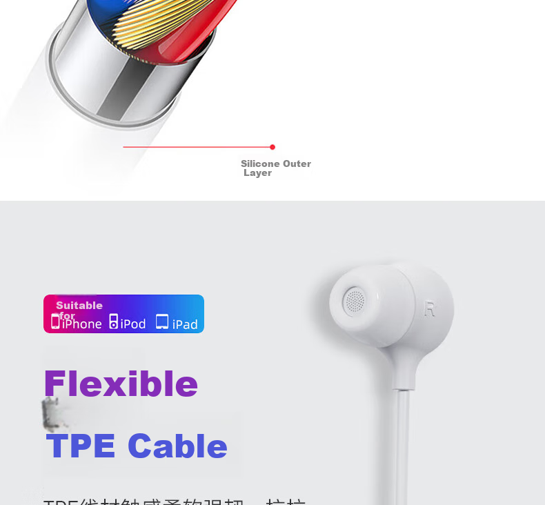 MICROKIA 2026 Latest HiFi Wired Gaming Headphones, In-Ear High-Quality Large Dynamic Driver Sound Field Positioning, for PUBG Computer Triangular Action FPS E-Sports Music Earplugs 10