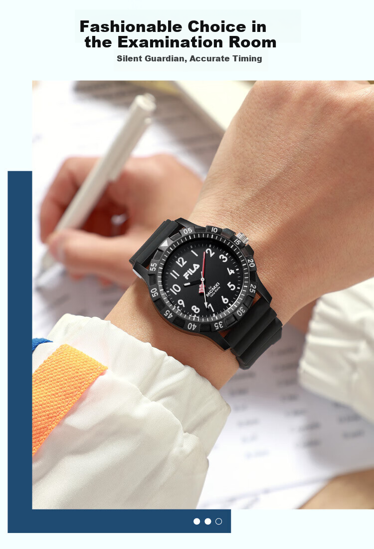 FILA Student Watch, Middle And High School Exam Gift for Boys And Girls, Children's Watch, Exam Watch, Sports Watch 6673-002 3