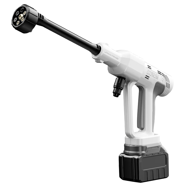 Oulaide Car Wash Machine, High-Pressure Water Spray Gun Pump, Household Lithium Battery Electric Wireless Powerful Rinsing And Cleaning Tool for Yards