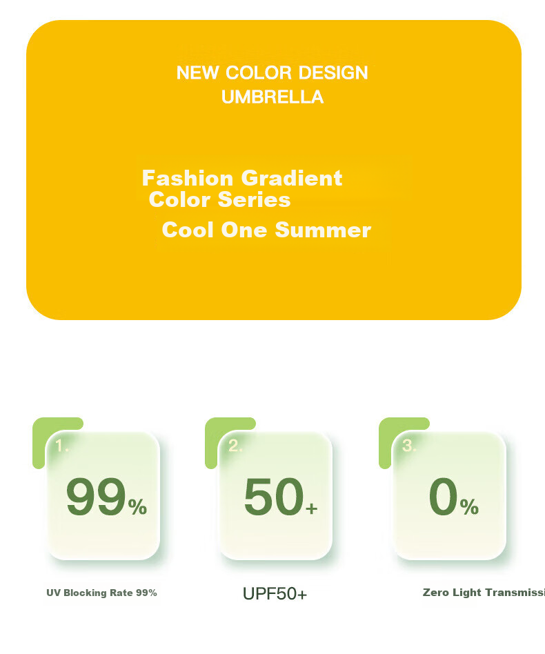 Fanyejia Ultra-Light Portable Sun Umbrella, Compact for Both Sun And Rain, Six-Fold Colorful Rubber Sunshade, UV Protection And Rain Umbrella 2