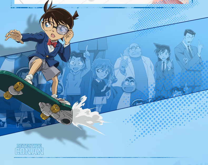 AIHAO Detective Conan Collaboration Multifunctional Bookmark Ruler 2-in-1 High-Value Student School Stationery Set of 6 DSN190 for Grades 1-6 6
