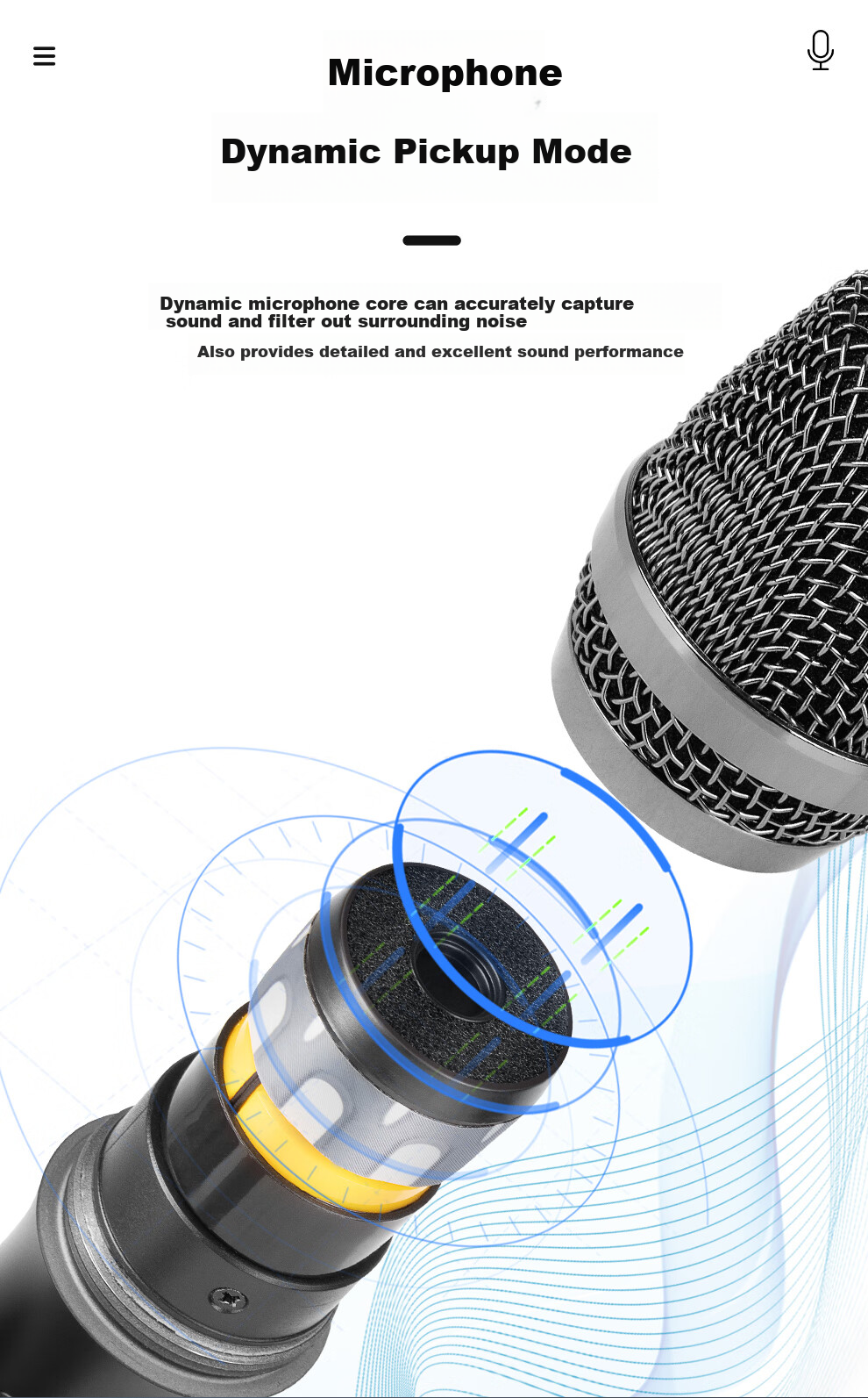 Depusheng Professional One-To Wireless Conference Microphone, Microphone for Hosting Meetings, Performances, Broadcasting, Live Streaming, Stage Speeches, Engineering Model with Stable Gooseneck And Anti-Howling DF206 14