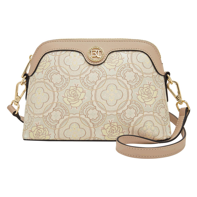 FOXER Women's Handbag, Large Capacity Shoulder Bag, Crossbody Bag, Chinese-Style Mom Bag, Light Luxury Valentine's Day Gift