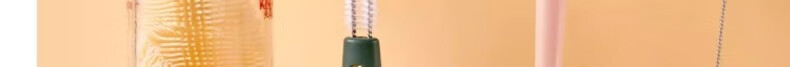PINYU Multifunctional 4-in-1 Soft Bottle and Cup Cleaning Brush Olive Green 6
