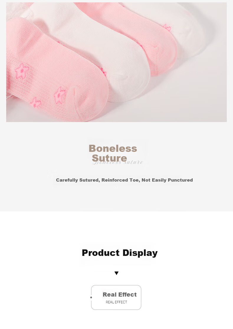 Zhiyouban Children's Socks, Spring And Autumn, for Older Kids And Girls, Cotton Socks, Princess Style, Lace Trim, Short Socks for Students, Z7516 8