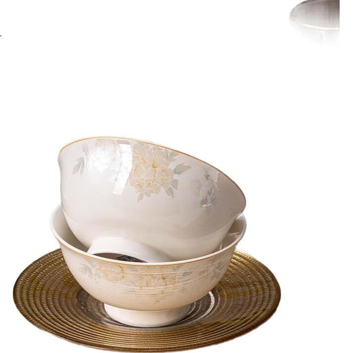 Набор керамических пиал Haoya Jingdezhen, 4 шт., 6 дюймов