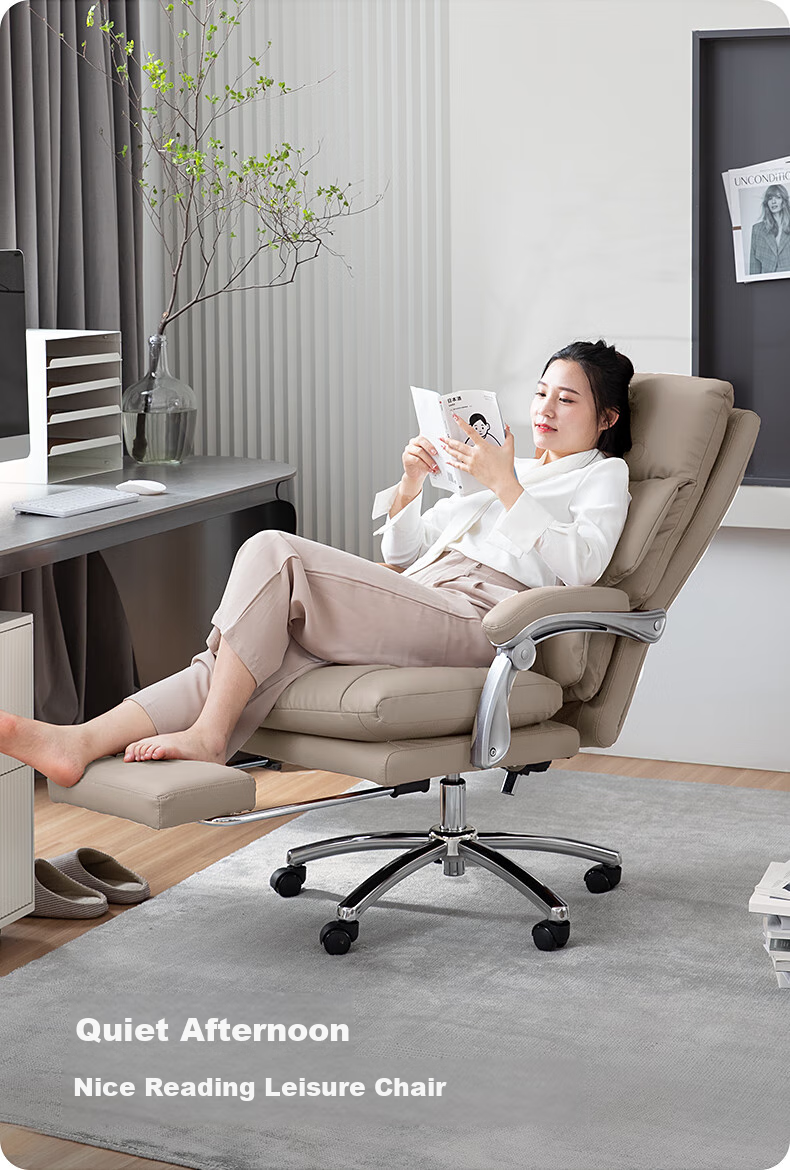 Guquan Boss Chair Home Heating Massage Comfortable Office Chair Nap Computer Chair Long Sitting C570H Coffee Thi 20