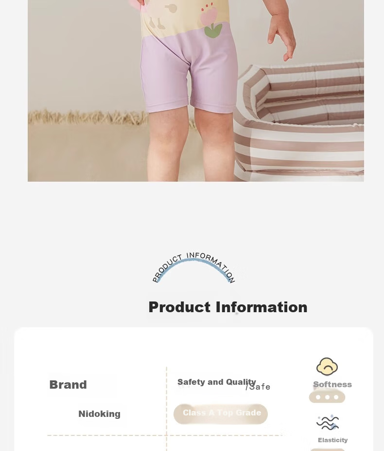 Niduoxiong Children's One-Piece Swimsuit for Boys And Girls, Original Yarn Sun Protection Chlorine-Resistant Swimwear for Toddlers And Kids Summer Swimwear 26