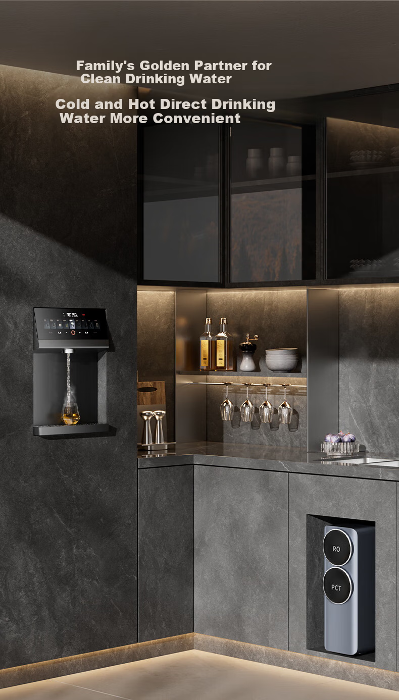 CASDON Wall-Mounted Direct Drinking Water Dispenser with Refrigeration And Heating Functions, Integrated Beverage Machine for Home Use, Sideboard Model KG1, Yang Mi's Choice 11
