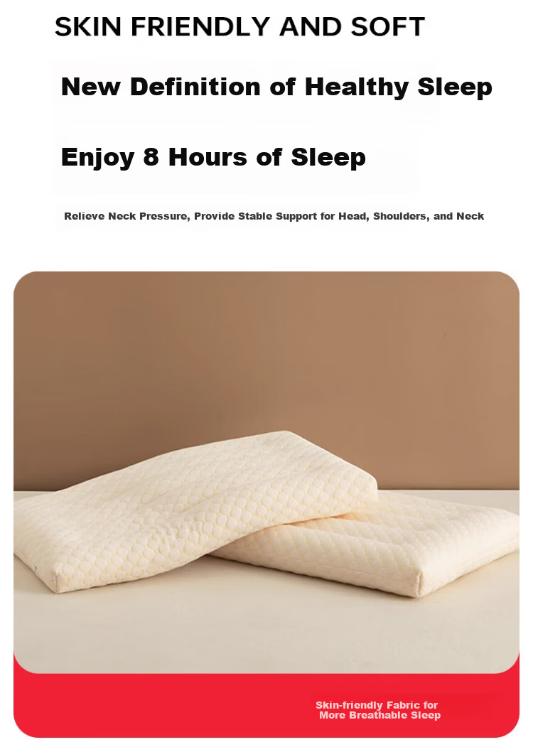 MINISO (MINISO) Ultra-Soft Pillow Core Designed for Low-Back People, Deep Sleep Cervical Support Pillow Core, Single Low Back Pillow 7
