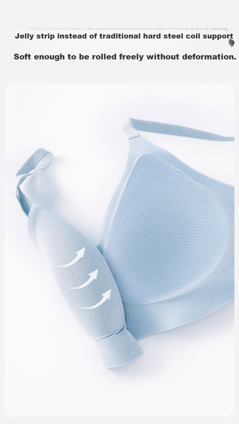 FENTENGCARE Wireless Bra for Women, Sexy Breathable Hollow-Out Lifting Push-Up Bra to Gather Side Boob, Underwear Brassiere Gift for Wome 7