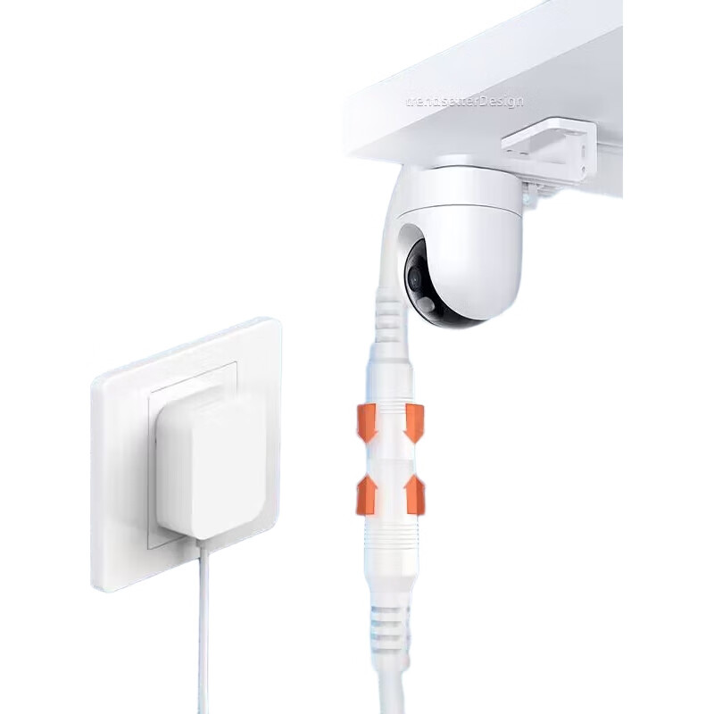 Кабель питания Chaofan для Xiaomi Outdoor Camera, 10 метров, белый, 4C/4Pro/CW300/CW400/CW500/CW700S