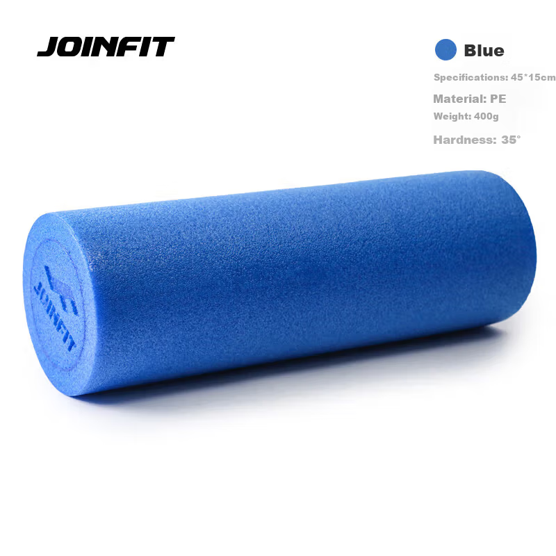 JOINFIT PE Foam Roller Muscle Relaxation Fitness Massage Yoga Column, Blue 45cm J.F.011AA-J