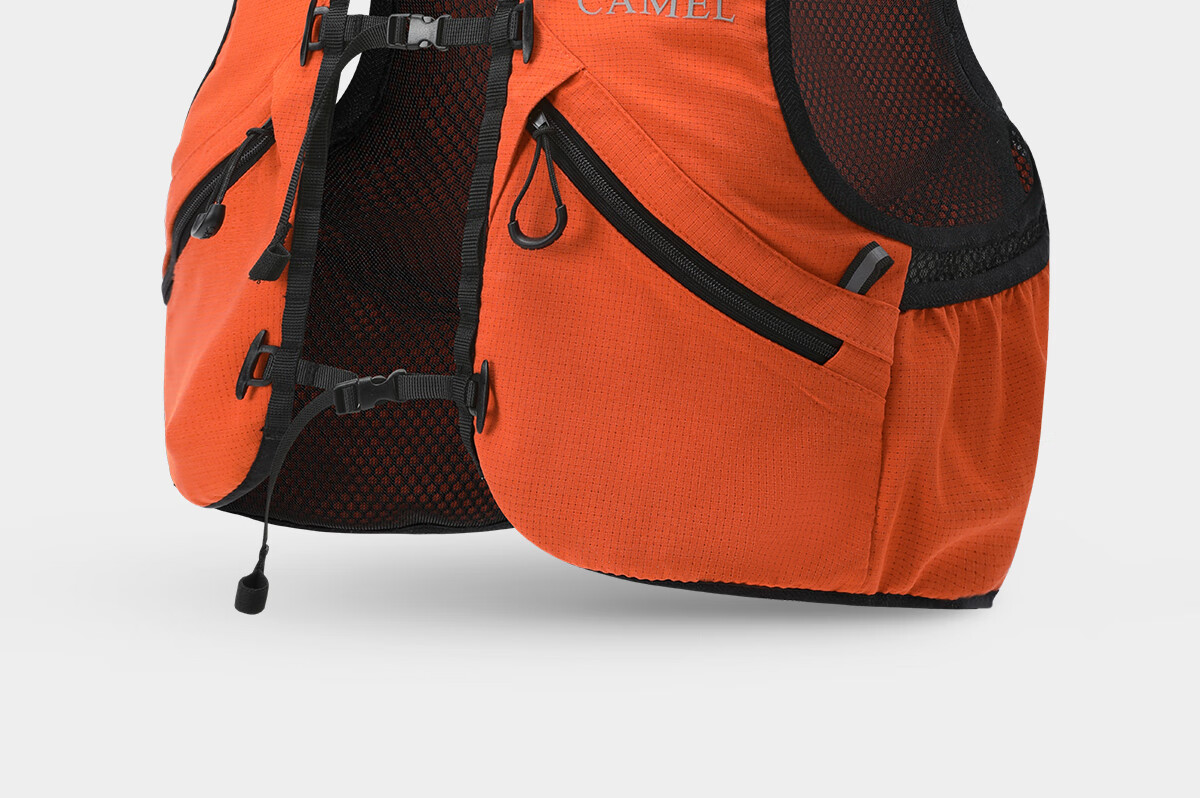CAMEL Off-Road Running Backpack Sports Double Shoulder Marathon Vest Outdoor Professional Hiking Mountaineering Hydration Backpack 3037 2