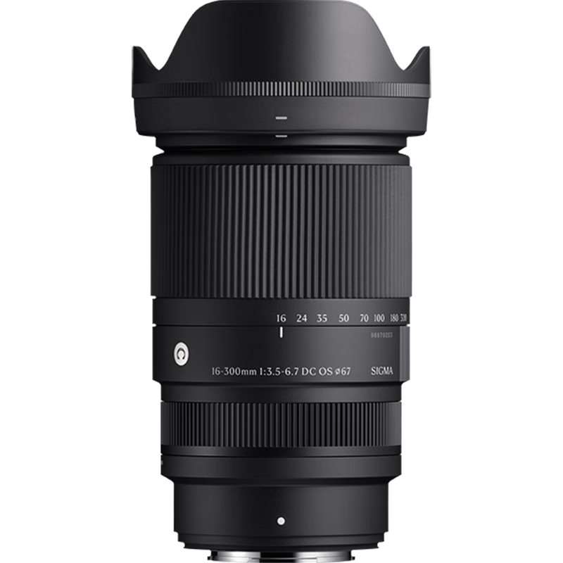 SIGMA 16-300mm F3.5-6.7 DC OS | Contemporary APS-C Telephoto Zoom Lens for Travel, Landscape And Portrait Photography (Fujifilm X-Mount)