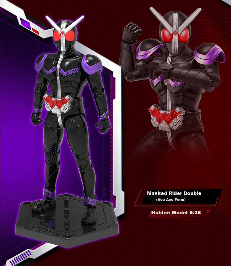 LDCX Ultraman Zero Action Figure, Creative Ride W01 Empty Blind Box Display Piece, Birthday Christmas Gift 15