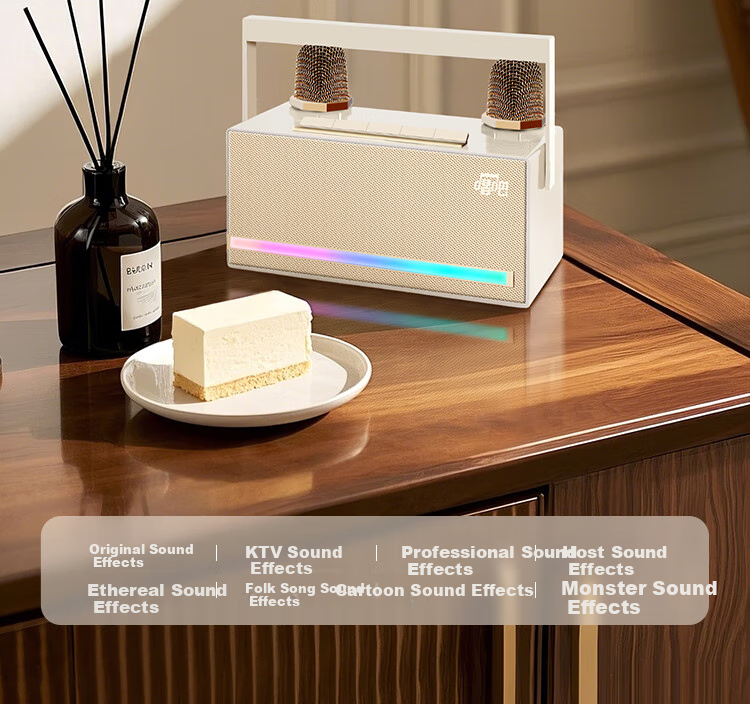 Changba Xiaojuandan L21 Microphone Karaoke Speaker Combo, Home KTV Set, Outdoor Wireless Bluetooth Children's Microphone, Computer And TV Sound System, Birthday Gift, Musi Bai 15