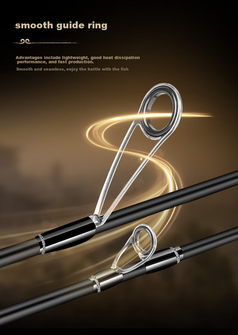 Erciyuan Lure Rod, Micro Lure Fishing Rod, UL Soft Action Solid Tip Fishing Rod, 1.68 Meters with Pistol Grip, Left-Handed Set 7