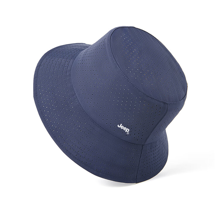 JEEP Men's Summer Fisherman Hat, Outdoor Mesh Breathable Bucket Hat, Sun Protection Hiking Cap for Women, Rock Gray 24