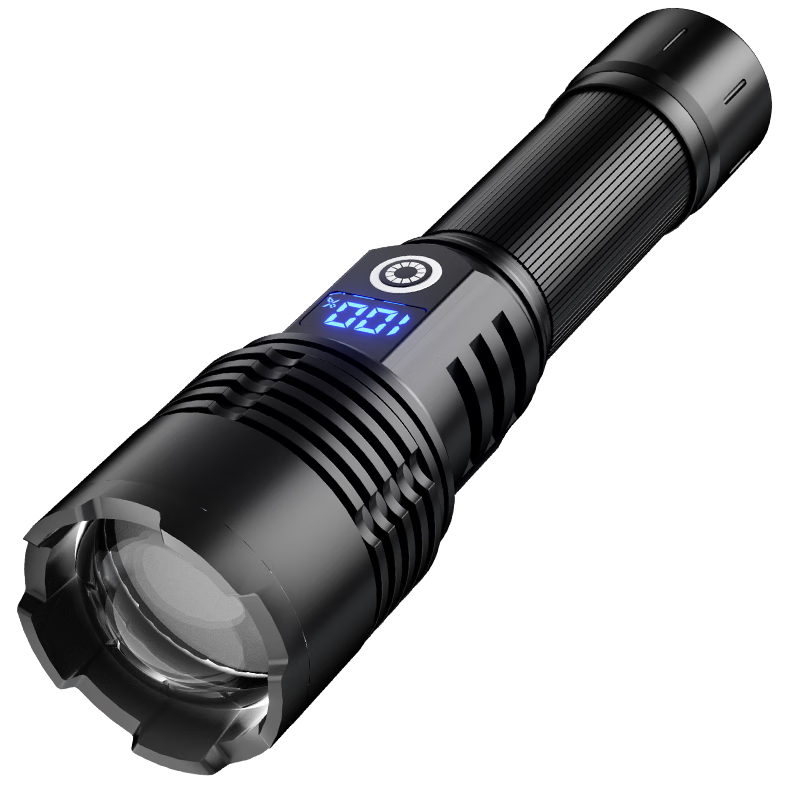 AUX High-Power 365nm UV Ultraviolet Flashlight for Fluorescent Agent Identification, Currency, Tobacco, Alcohol, Wood, Anti-Counterfeiting, Jade
