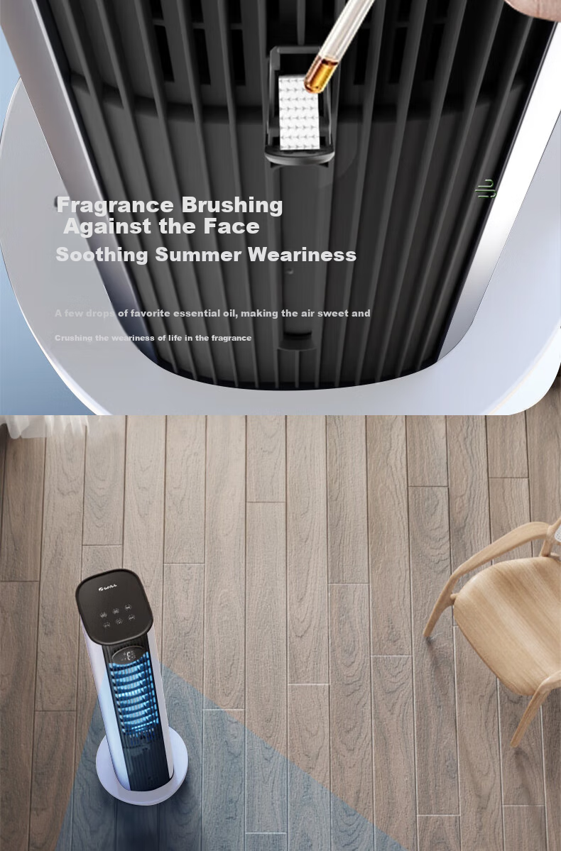 GREE [Plasma Sterilization], Remote Control Cold Air Fan, Cooling Fan, Humidifying Home Use Cold Air Machine, Aromatherapy Water-Cooled Cooling Fan, Air Conditioning Fan KS-06S70Dbg 11