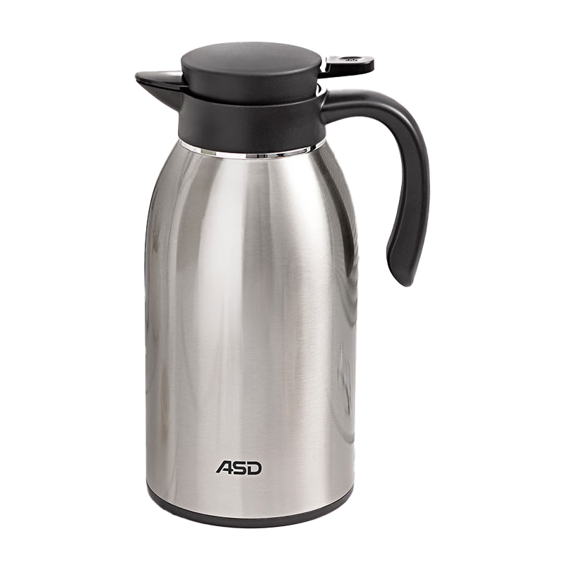 ASD Insulated Bottle, 2.2L, 304 Stainless Steel Vacuum Thermos, Large Capacity Hot Water Bottle for Home Use, Warm Water Jug, RWS22P5WG