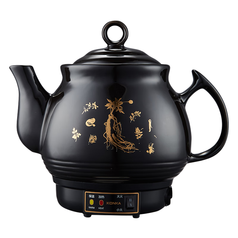 KONKA Health Pot, Decoction Pot, Chinese Herbal Medicine Pot, 4L Fully Automatic Ceramic Decoction Pot, Electronic Decoction Machine, Home Soup Pot KJY-W40H06