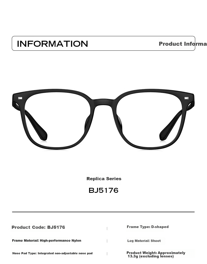 BOLON Versatile Optical Glasses Frame with Prescription Lenses for Men And Women BJ5176B16 4