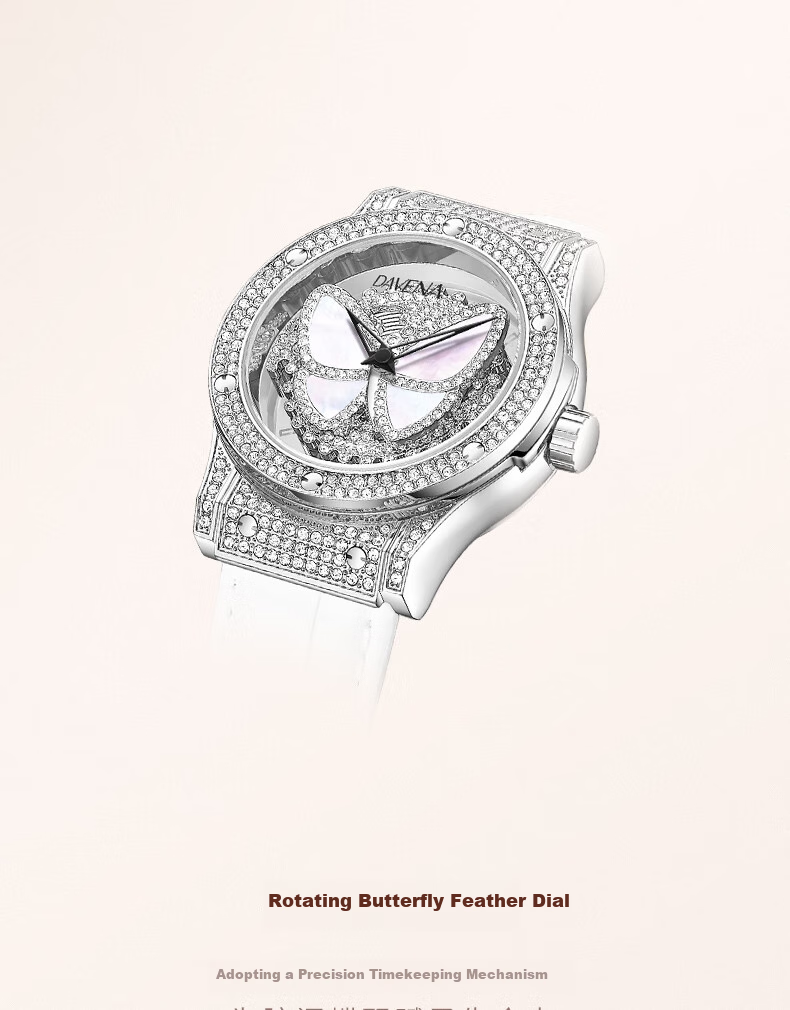 Davena Dream Butterfly Watch: Good Luck Arrives - A Luxurious And Niche Wristwatch, Birthday Gift for Girlfriend 7