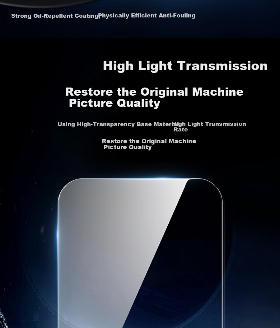 ESCASE Honor X30 Tempered Glass Screen Protector, Full Coverage, High Definition Glass Protective Film, Transparent 8