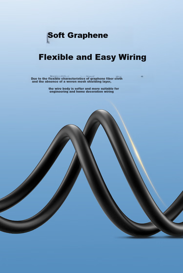CHOOSEAL HDMI Cable Version 2.1, 8K60Hz High Definition, Graphene Shielding, Computer Laptop Monitor Projector Video Connection Cable, 1.5 Meters, QS8217T1D5 8