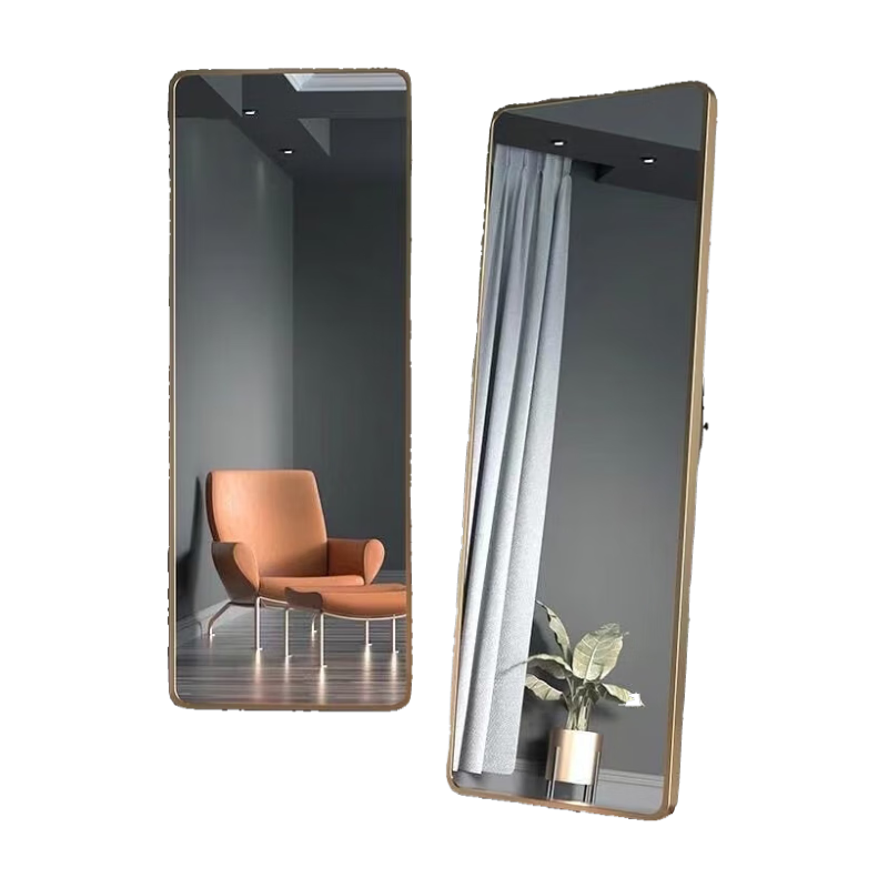 Muhanyue Full-Length Mirror, Floor-Standing Dressing Mirror, Home Wall-Mounted Mirror, Internet-Popular Bedroom And Dormitory Hanging Mirror, Three-Dimensional Fitting Mirror