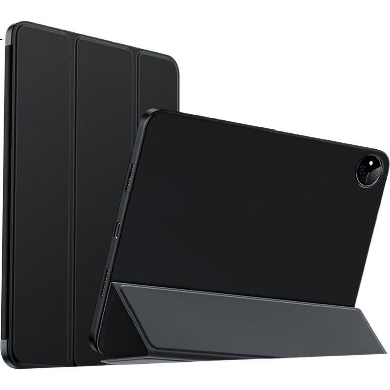 Защитный чехол BIAZE для планшета Huawei MatePad Pro 11 дюймов, трехскладная подставка, полноразмерная защита, тонкий, противоударный, черный