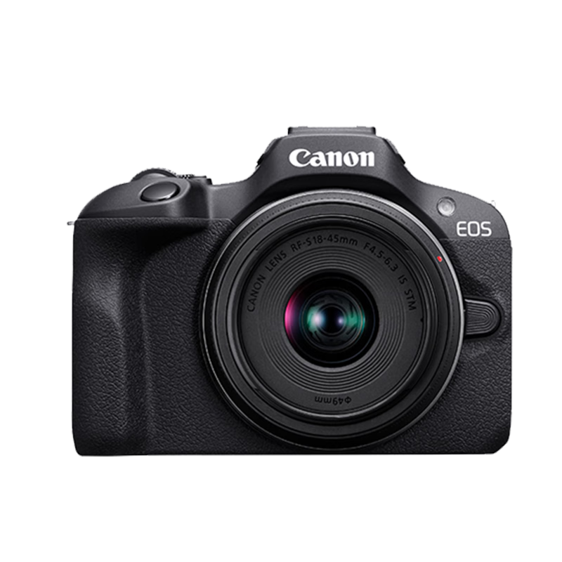 Canon R100 Entry-Level Mirrorless Camera Vlog Shooting 4K HD Video Selfie Photography APS-C Mirrorless Student Travel Home Street Photography Kit