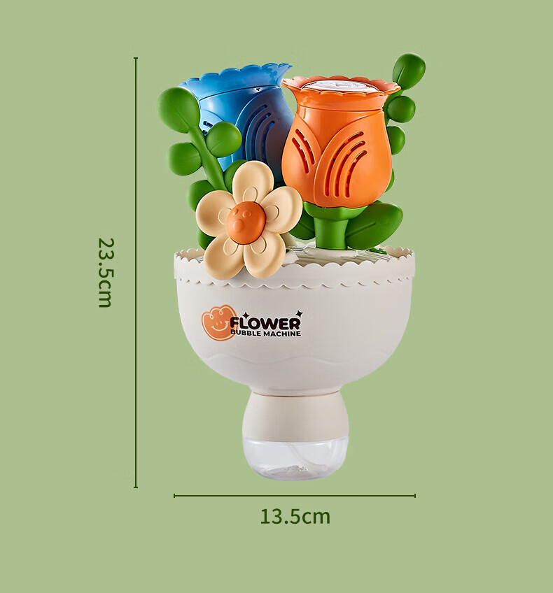 Osage Kids Toy Stroller Bubble Machine Fully Automatic Bubble Blower Baby Walking Toy Children's Day Gift 12