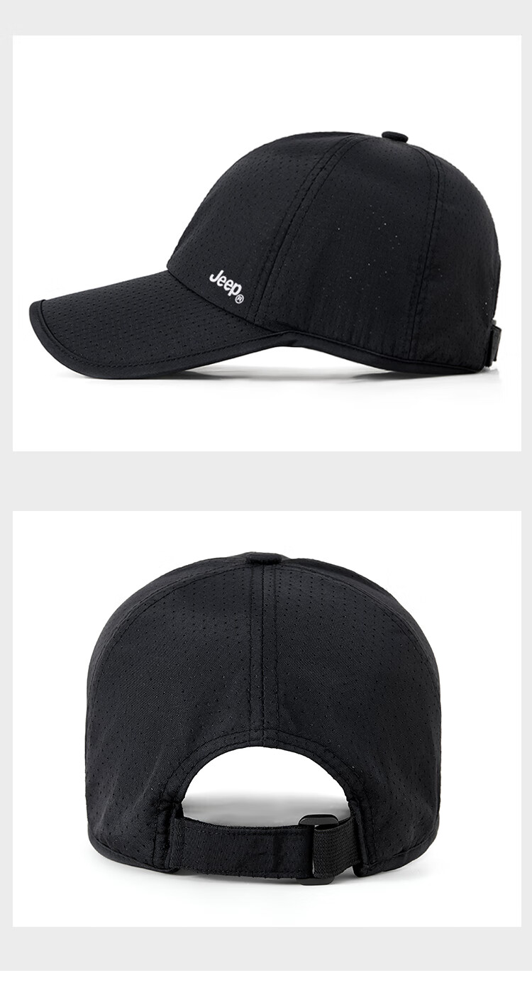 JEEP Baseball Cap for Men And Women, Summer Mesh Quick-Dry Sun Hat, Sports Casual Hiking Visor Cap 10