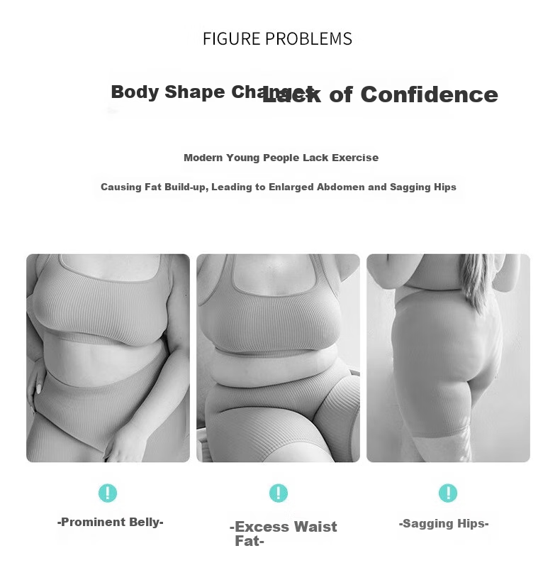 Caramella Tummy Control Shaping Suspender Shorts, Butt-Lifting Waist-Cinching Seamless High-Waist Slimming Body-Shaping Underwear for Women, Black S 2