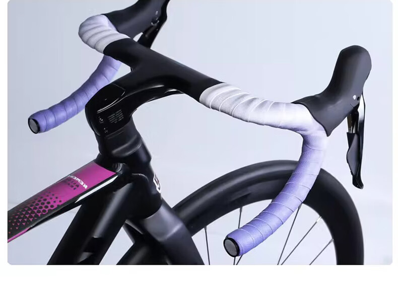 40,000km Road Bike Handlebar Tape Gradient Blue Ultra-Light Wrap Strap 11