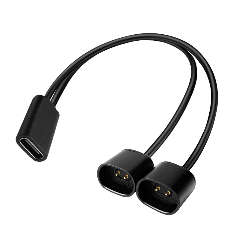 Chaofan Compatible Charging Cable for Xiaomi Smart Glasses 2, Magnetic Charging Cord for MIJIA Smart Audio Glasses 2nd Generation, Dual-Channel Charging Cable Power Cord Accessory