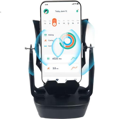 Шагомер Etravel Creative Gift, автоматический подсчет шагов, черный