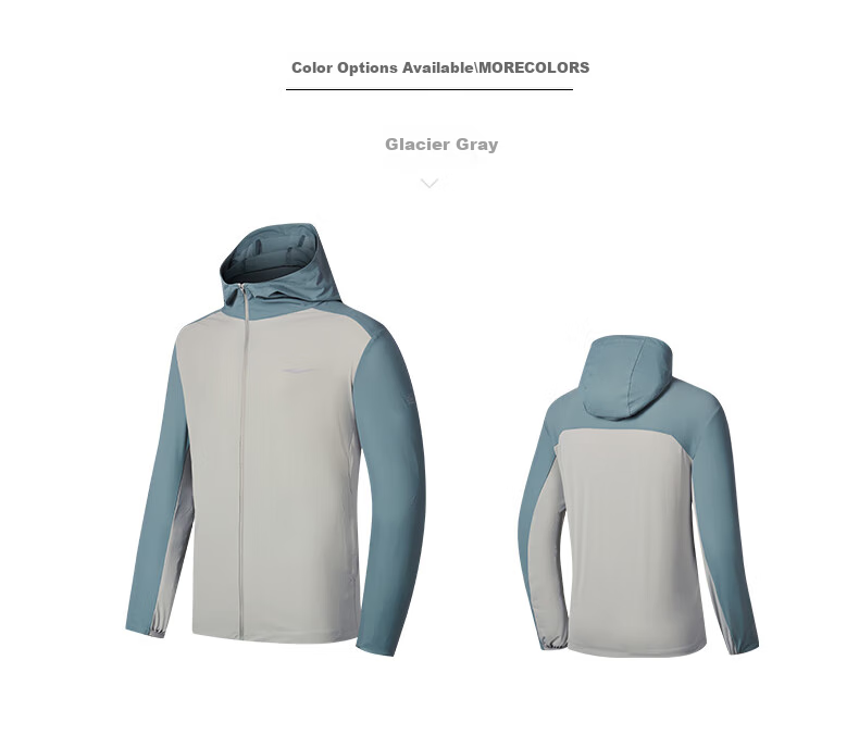 Erke Men's Summer Sun Protection Jacket Hooded Ice Cooling Moisture-Wicking Quick-Dry UPF100+ 21