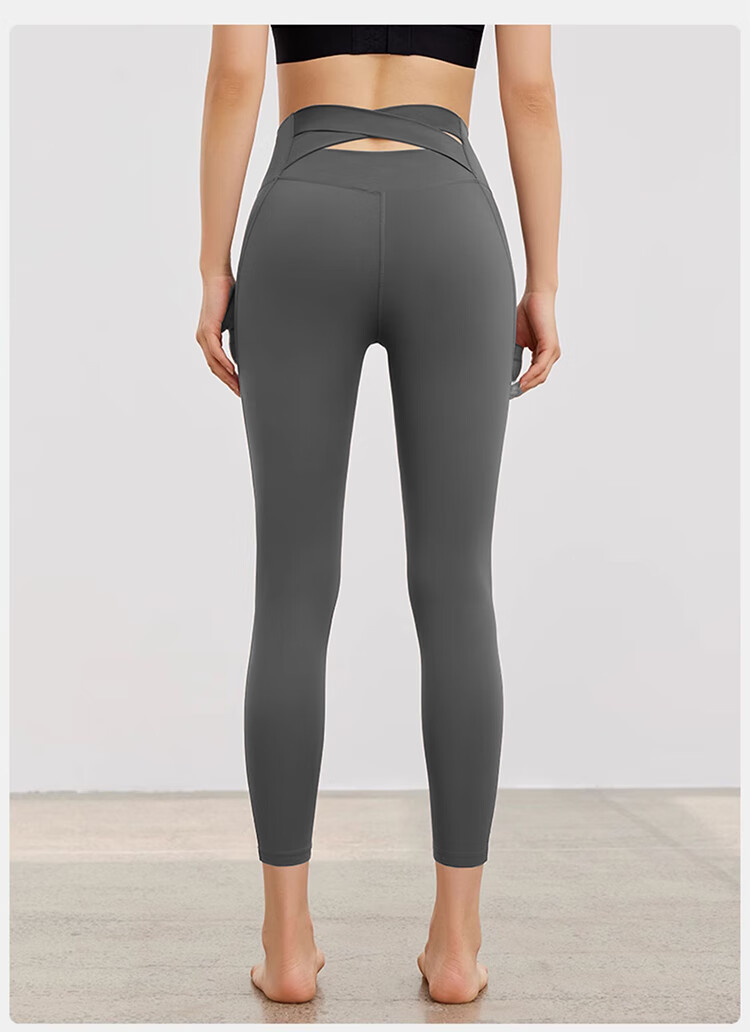 Free Style Bare Feeling Yoga Pants for Women Summer High-End Professional Tight High Waist Butt Lift Stretch Quick-Dry Sports Fitness Pants 17
