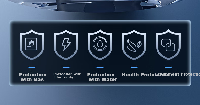 Royalstar 12-Liter Gas Water Heater for Home Use, Balanced Constant Temperature [For Bathroom], Precise Constant Temperature + Leak Protection JSG23-HR5108 Liquefied Gas 12