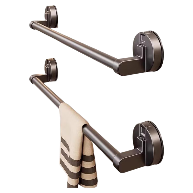 Baihan Suction Cup Bathroom Slipper Rack Towel Rack No Drilling Storage Shelf Waterproof Slipper Holder