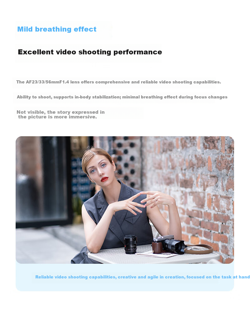 VILTROX AF 56mm F1.4 Z Nikon Mount Auto Focus Large Aperture Portrait Prime Lens Suitable for Z30, ZFC, Z50, Z50II Mirrorless Cameras 5