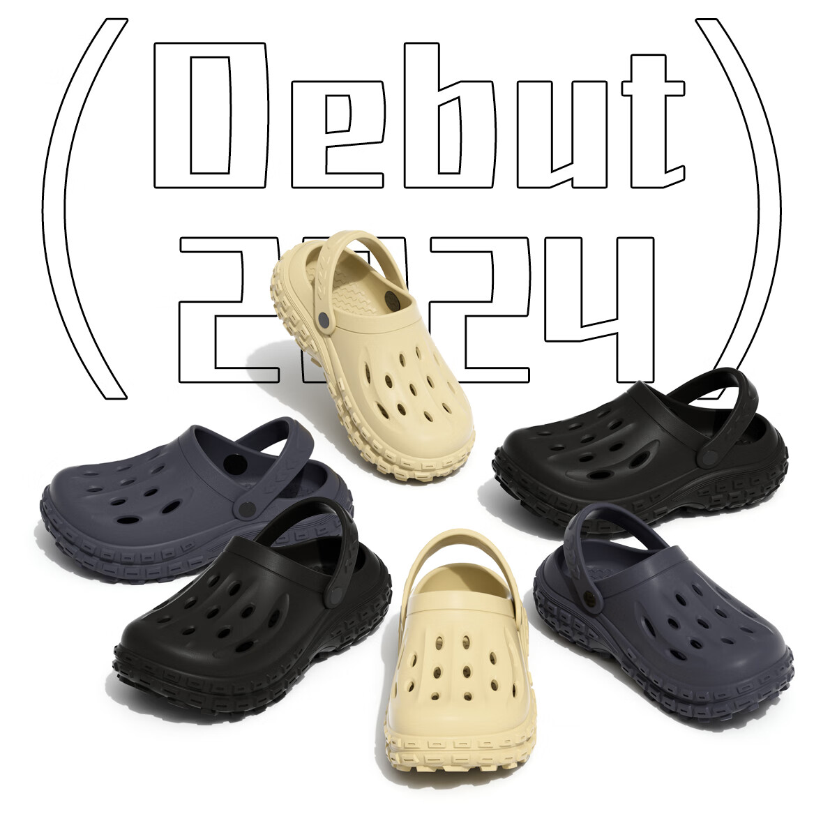 TZLDN Men's Summer Outdoor Sandals Clogs Slip-Resistant Beach Slippers with Soft Sole for Surgical Room 2