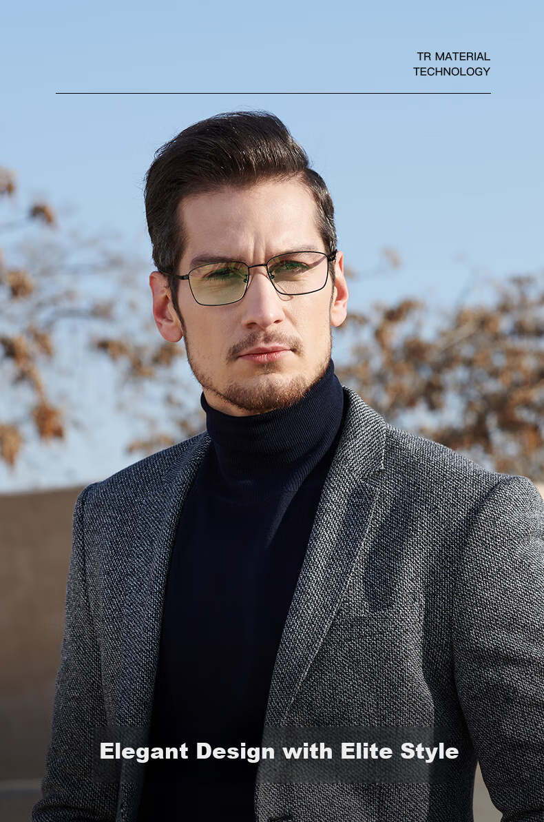 Volkswagen German, Men's Reading Glasses, Business Ultra-Light High Definition Anti-Blue Light Glasses, Brand Gift, Authentic Sunglasses - 150 2