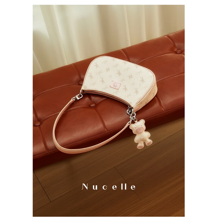 NUCELLE Pegasus Crescent Bag, 2026 Light Luxury Niche Underarm Dumpling Bag, Shoulder Crossbody Women's Bag, Valentine's Day Birthday Gift for Wome 5
